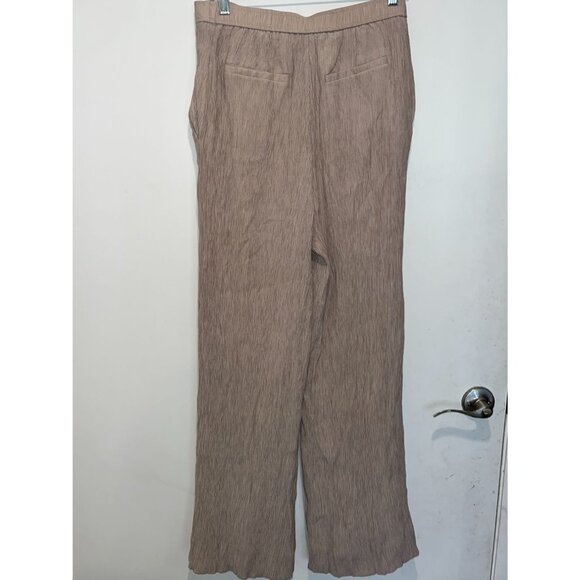 Jason Wu Womens Wide-Leg Pants Size M Beige Casual Lightweight Medium - Picture 5 of 9